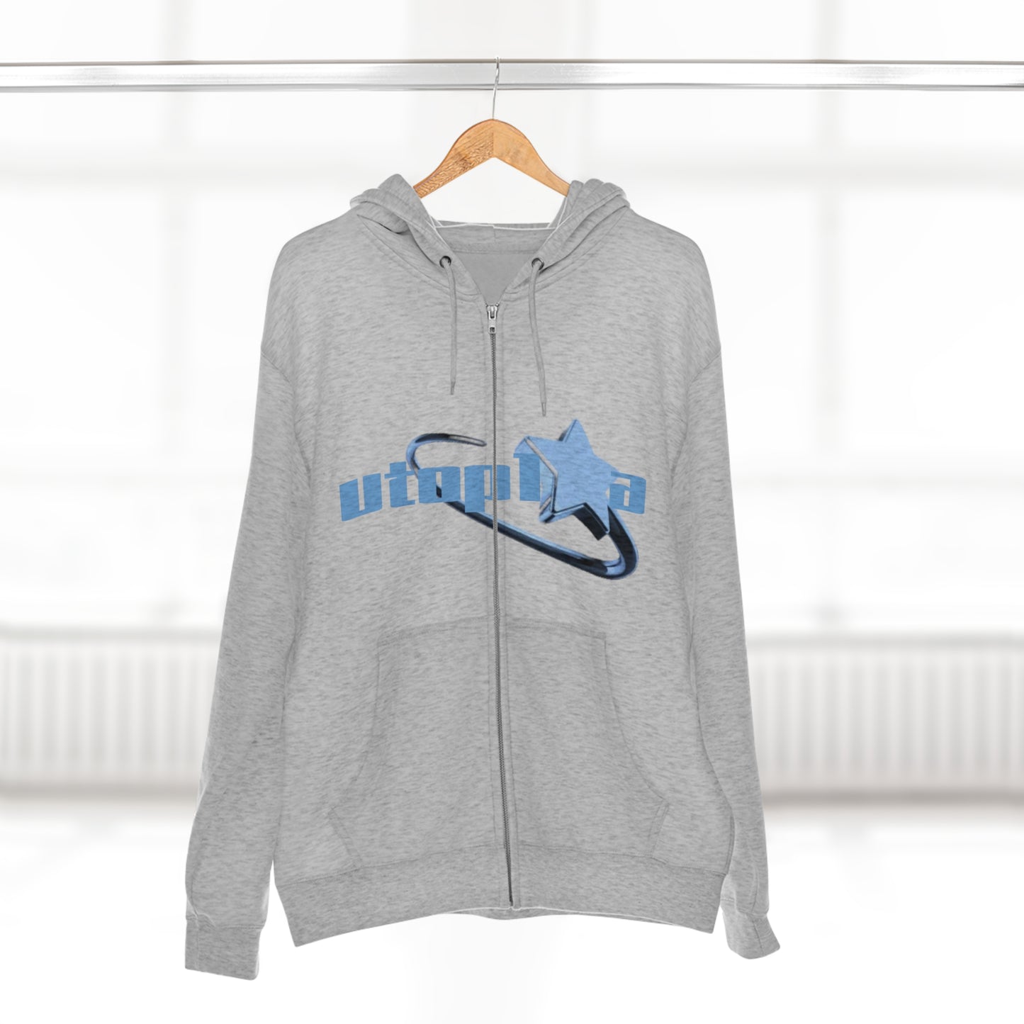 Unisex Zip Hoodie